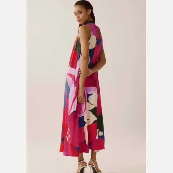 chinese dress ladies Farm Rio X Anthropologie Maxi Dress – MODE Consignment